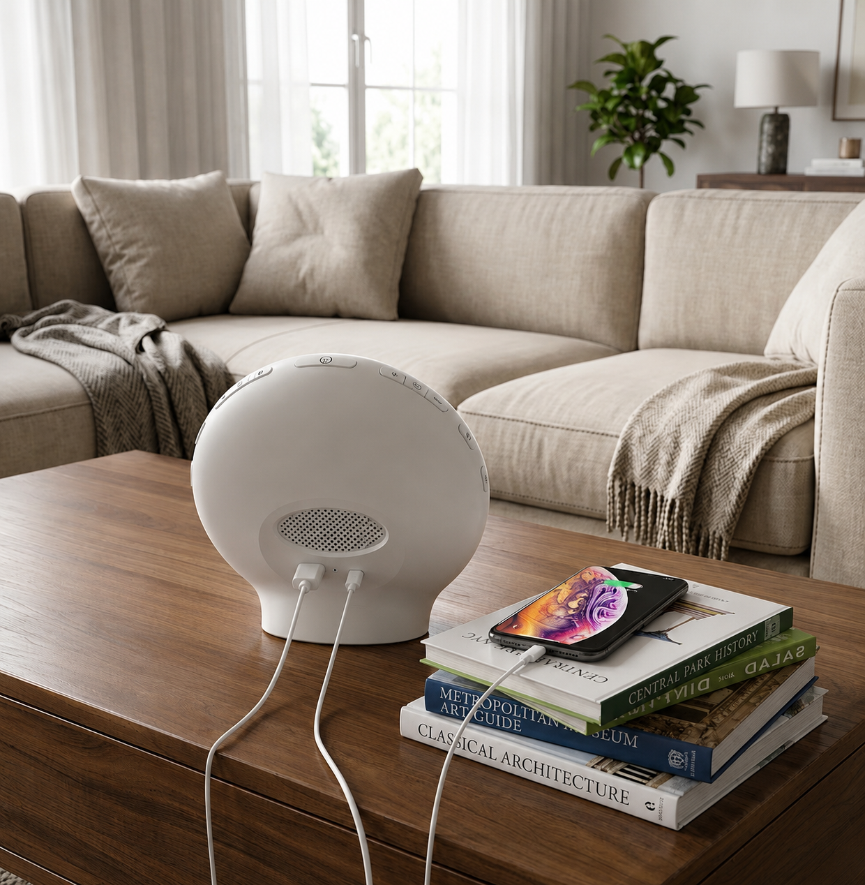 Soluna Sunrise Lamp — Wake-Up Light & Sunset Alarm Clock